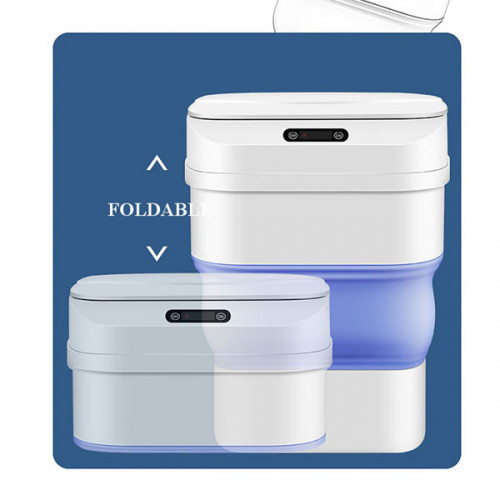 Smart  Portable Sensor Foldable Waste Bin