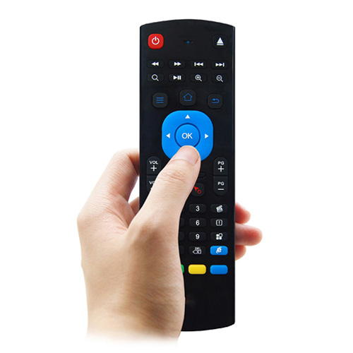 Mini 4-in-1 2.4G Wireless Mouse Keyboard Infrared Remote Control 