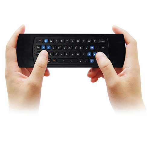 Mini 4-in-1 2.4G Wireless Mouse Keyboard Infrared Remote Control 