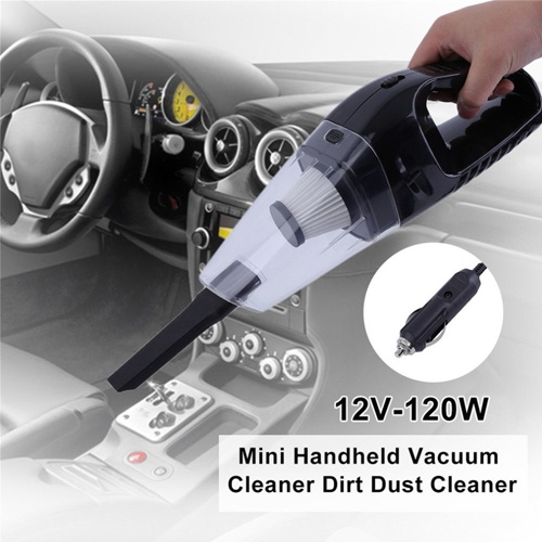 Portable Car Vacuum Cleaner 12V 120W Dirt Dust Cleaner