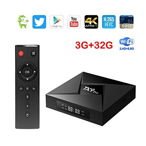 TX9 Pro Android 7.1 Amlogic S912 Octa Co...