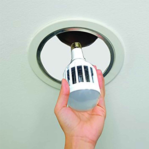 ZappLight LED 60W Bug Zapper Bulb Kills Insect and Mosquito On Contact