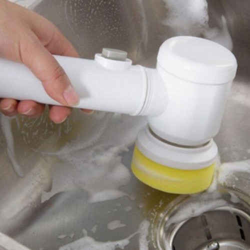 5 in 1 Magic Brush For Tile , Wash Basin , Sink , Bath