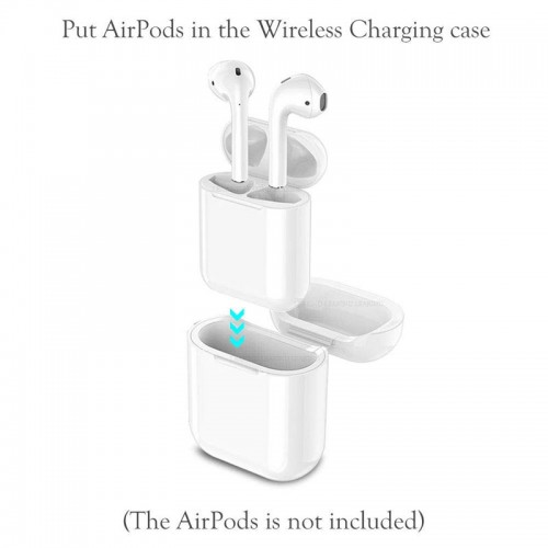 Wireless Qi Slim Charging Case For Apple Airpods