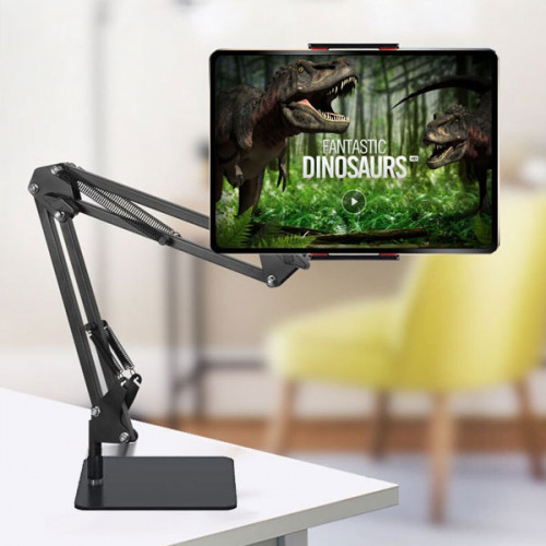 Universal Long Arm Tablet Stand For iPads and Tablets UpTo 11"