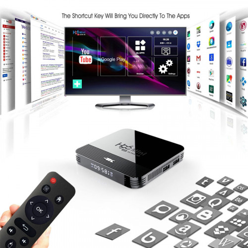 H96 Mini 4K HD Android 9.0 TV 2 GB RAM and 16 GB HDD H96 Mini 4K HD Android 9.0 TV 2 GB RAM and 16 GB HDD
