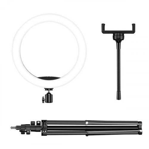 RGB Selfie Ring Light with Tripod - 10 inch