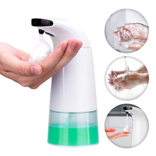 Touchless Automatic Foam Soap & Sanitizer Dispenser 