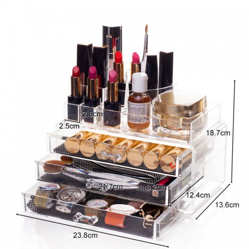 Acrylic  Cosmetic Makeup Organizer