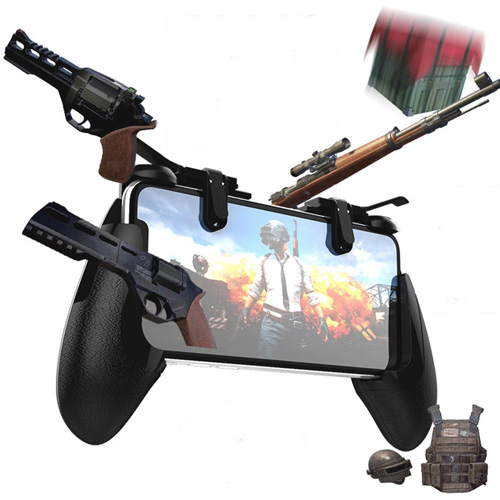 RK GAME 8th Mobile Gamepad Trigger Fire Button L1 R1 Controller Shooter for PUBG