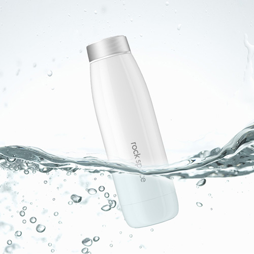 Rock space Smart Vacuum Bottle - Black