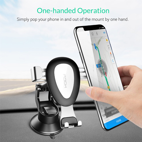 Rock Gravity Universal Dashboard Windscreen Phone Mount