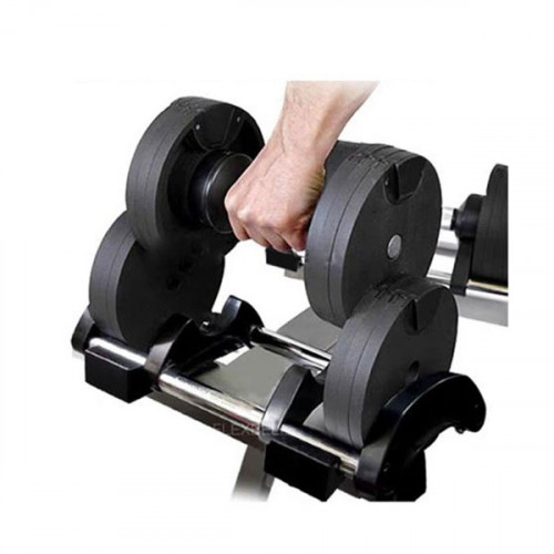 Adjustable Dumbbell with Tray - 32 KG ( Single )