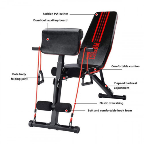 Multifunctional 4 In 1 Gym Bench