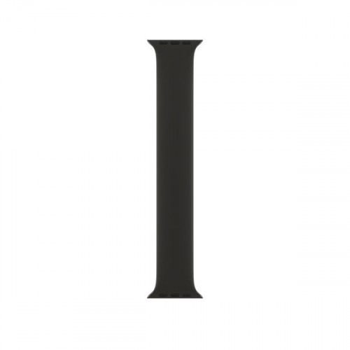 Soft Silicon Solo Loop Band for Apple Watch 44 MM/ 42 MM - Black