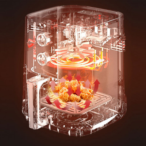 Electric Hot Air Fryer Oven & Oilless Cooker - 5 Liters