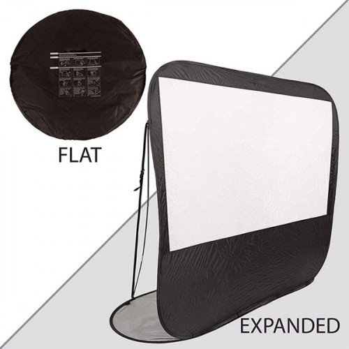 Pop Up Instant Portable Flexible Projector Screen 84 inch