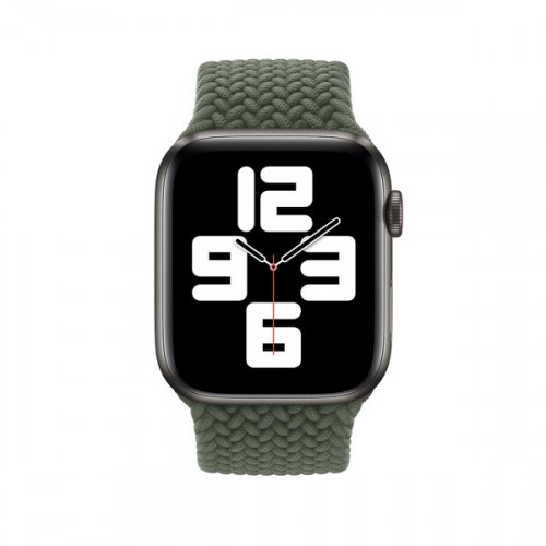 Apple Watch Braided Solo Loop Band For 42 MM / 44 MM - Green