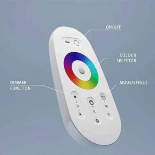 RGB Floor Light, LED Dimmable Corner Floor Lamp with Remote Control ( Pack Of 2 )