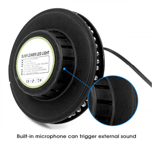 RGB Voice Control Auto Rotating Led Light For Gaming and Home