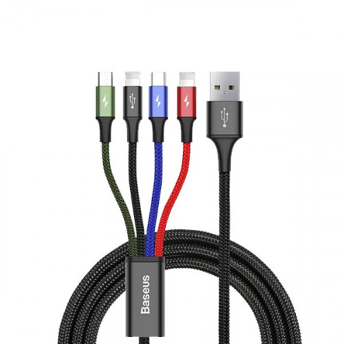 Baseus Fast 4 in 1 Cable For lightning (...