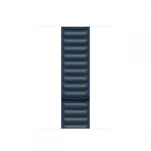 Apple Watch Leather Link Band For 42MM / 44MM - Baltic Blue