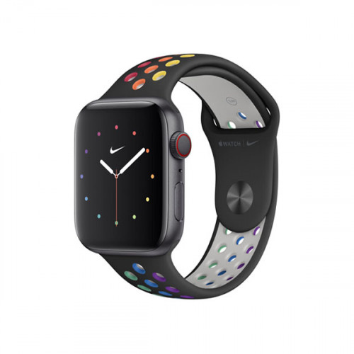 Apple Watch Nike+ Soft Silicon Band For 42MM / 44MM - Pride Black
