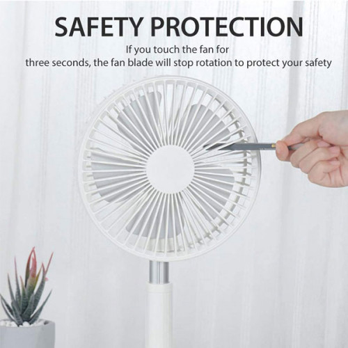 Mini Rechargeable Folding Rotation Telescopic Fan