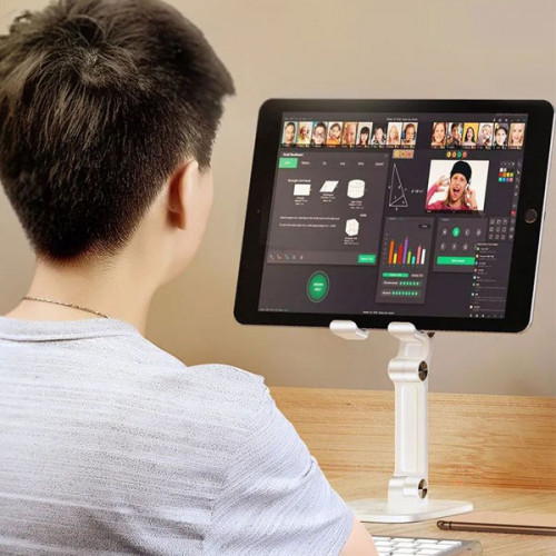 Yesido Aluminum Foldable Desktop Mobile and iPad Stand 