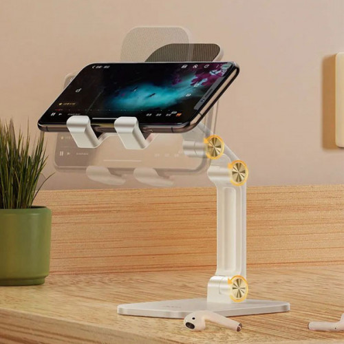 Yesido Aluminum Foldable Desktop Mobile and iPad Stand 