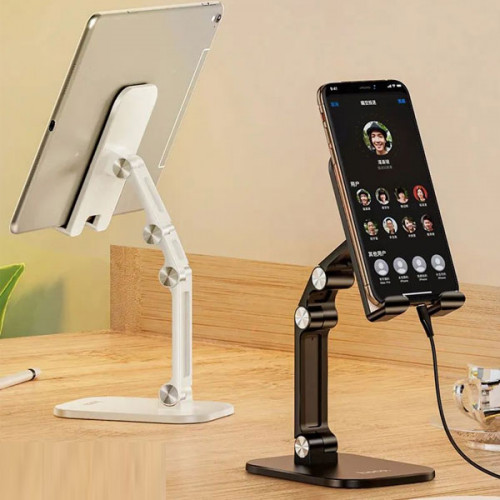 Yesido Aluminum Foldable Desktop Mobile and iPad Stand 