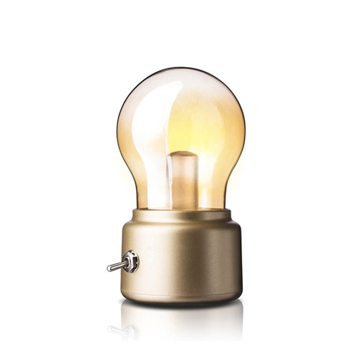 USB Rechargeable Creative Retro Bulb Nig...