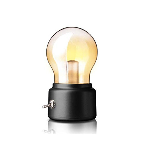 USB Rechargeable Creative Retro Bulb Nig...