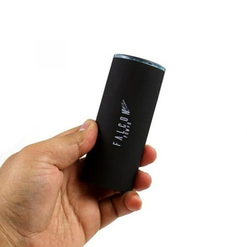 Falcon Power Charging Station 8 Batteries with Lightning & Tybe-C Cables - Black