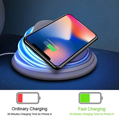 Foldable LED Night Light Fast Wireless Charger 