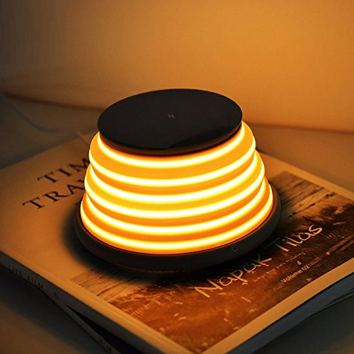 Foldable LED Night Light Fast Wireless Charger 