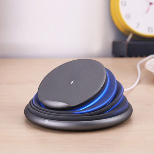 Foldable LED Night Light Fast Wireless Charger 