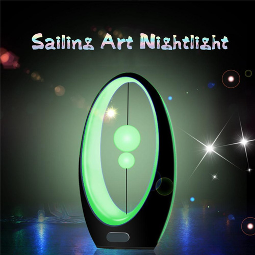 Led Magnetic Levitation Table Lamp 4 Colors Night lights