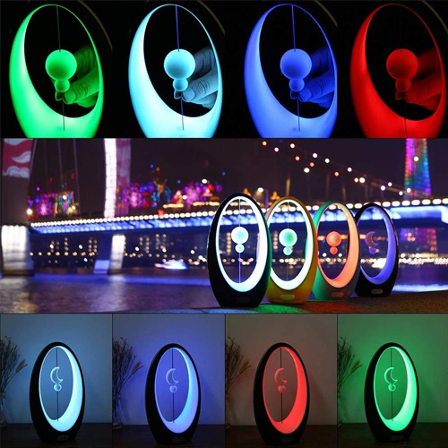 Led Magnetic Levitation Table Lamp 4 Colors Night lights