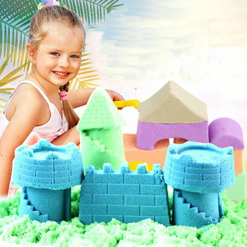 Kinetic Sand - 2 Kg / 16 Pcs Playset - Pink