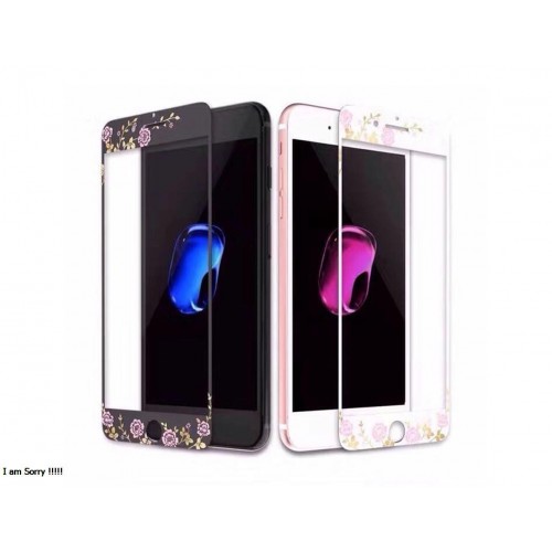 KAVARO Texture Design 9H 3D Tempered Glass For iPhone 7 / 8 - Pink