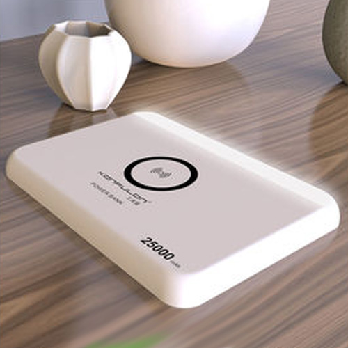 Konfulon Real 25000mah powerbank Dual USB Output with Wireless Charger