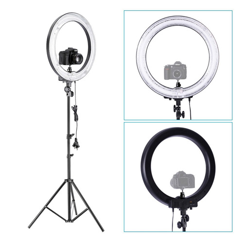 Photo Video Ring Make Up and Selfie Flash Light Kit with Tripod ( 10 inch )