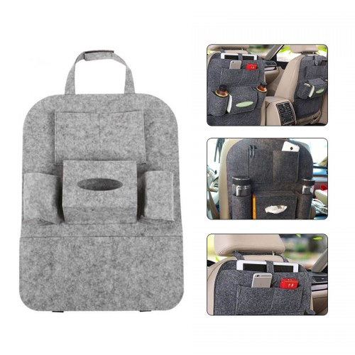 Portable Car Back Seat Storage  Bag - Gr...