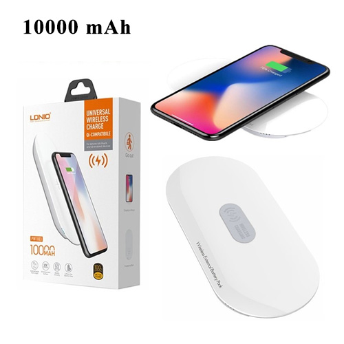 LDNIO 10000 mAh Wireless Power Bank For ...