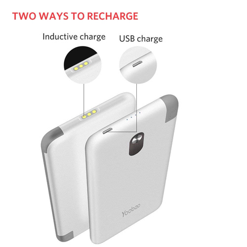 Yoobao Wireless Charging Station Power Bank Dock Includes 5 x 10000 mAh
