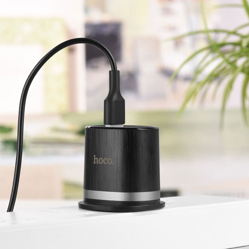 HOCO C46 Luster power Adapter with Lightning Cable