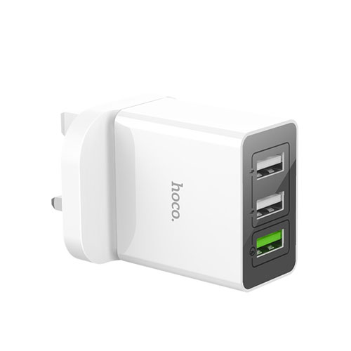 HOCO C48 3 USB Home Charger with QC 3.0 ...