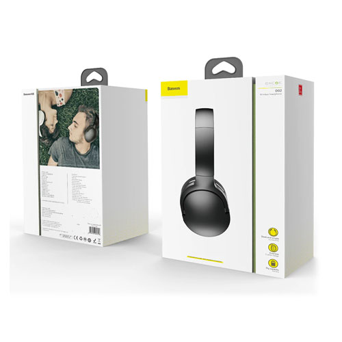 Baseus D02 Pro Foldable 25 Hours Music Play Portable Wireless headphones Baseus D02 Pro Foldable 25 Hours Music Play Portable Wireless headphones