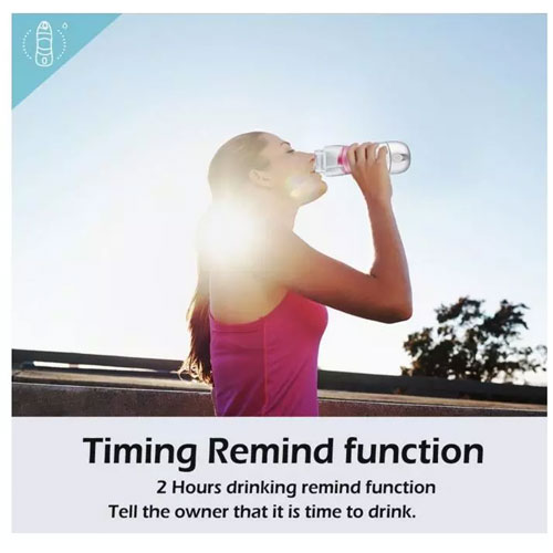 DIDI & CUP Outdoors Motion Water Cup Sports Water Bottle with Beauty Spray - Gray